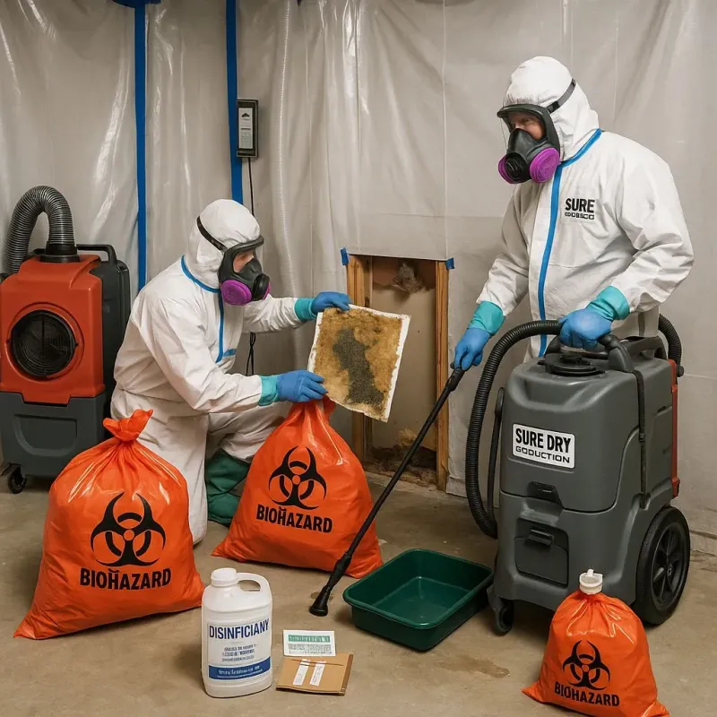 Contaminated Water Handling Protocols process in Gregory, TX