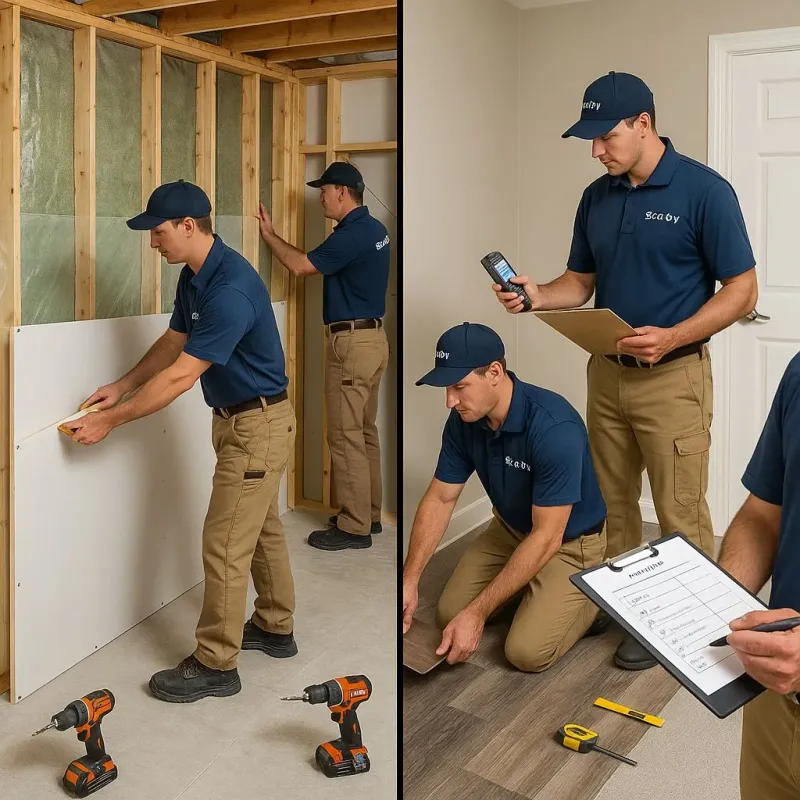 Repairs and Reconstruction process in Gregory, TX