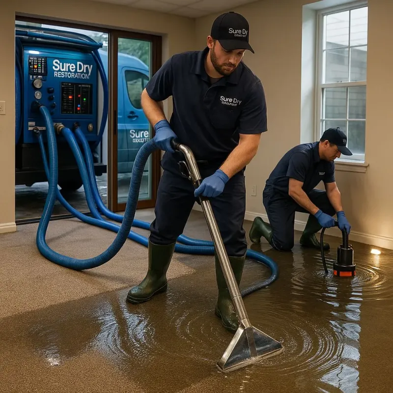Water Extraction and Removal process in Gregory, TX